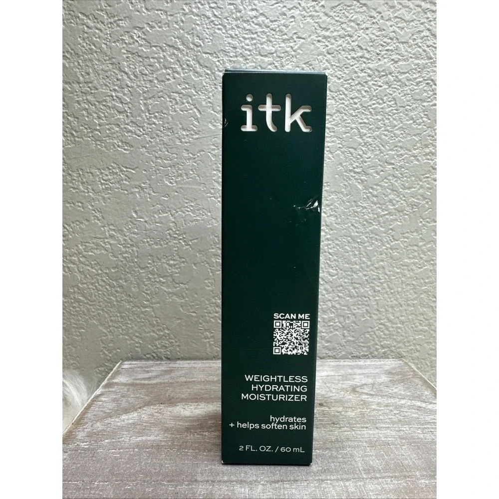 $9 🌙 ITK Weightless Hydrating Moisturizer 2 oz Facial Skincare Cream NEW